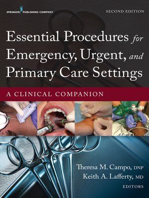 cover image of Essential Procedures for Emergency, Urgent, and Primary Care Settings
